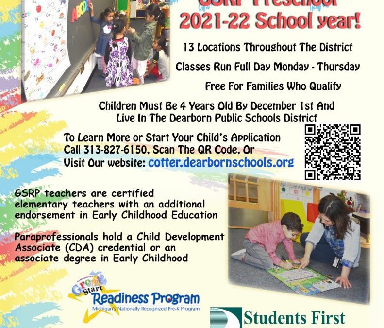 Dearborn expanding free GSRP preschool program